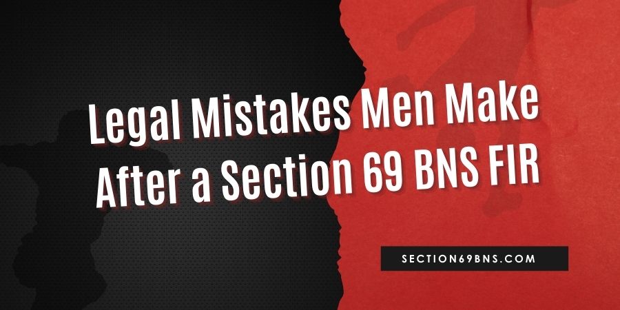 Legal Mistakes Men Make After a Section 69 BNS FIR
